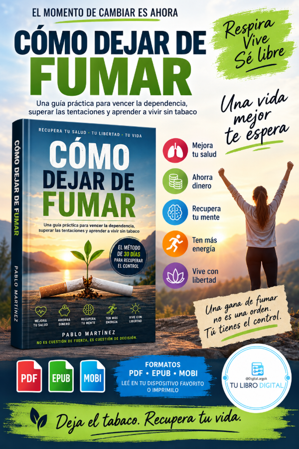 Producto - CÓMO DEJAR DE FUMAR  Pablo Martínez