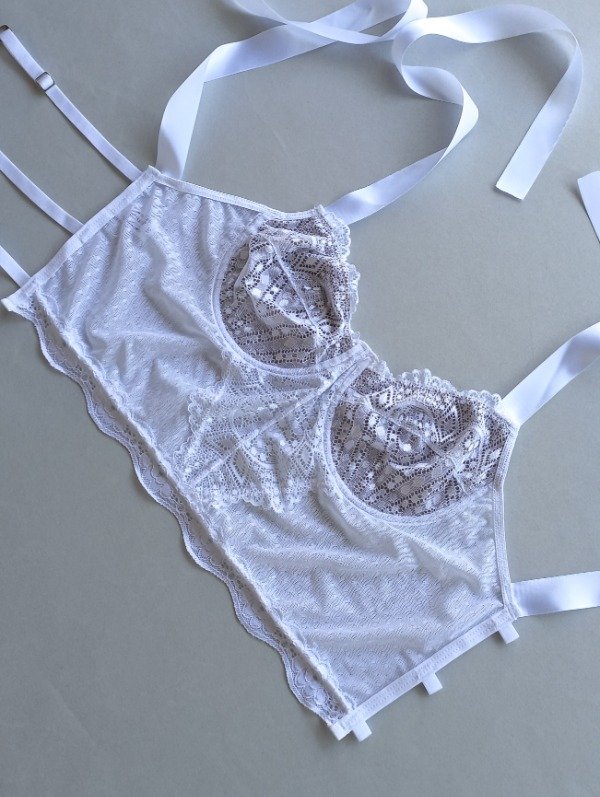 Producto - BUSTIER MADOX BLANCO TALLE 100