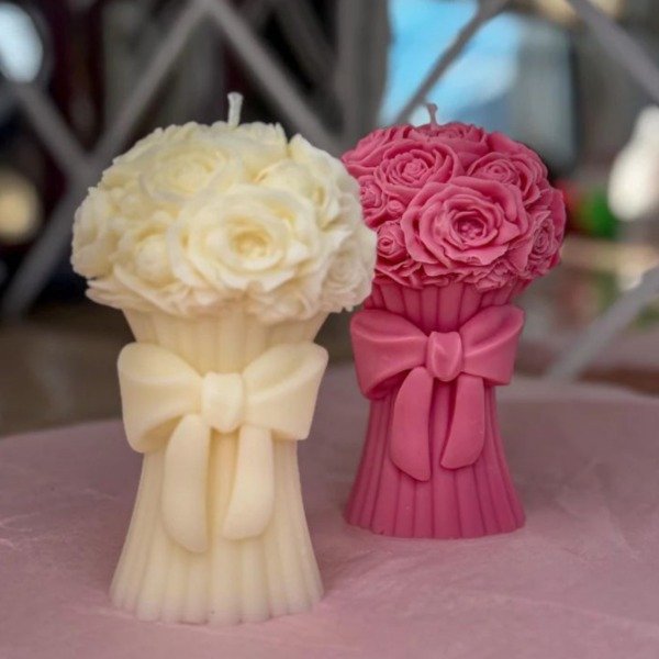 Producto - Molde silicona ramo de rosas grande