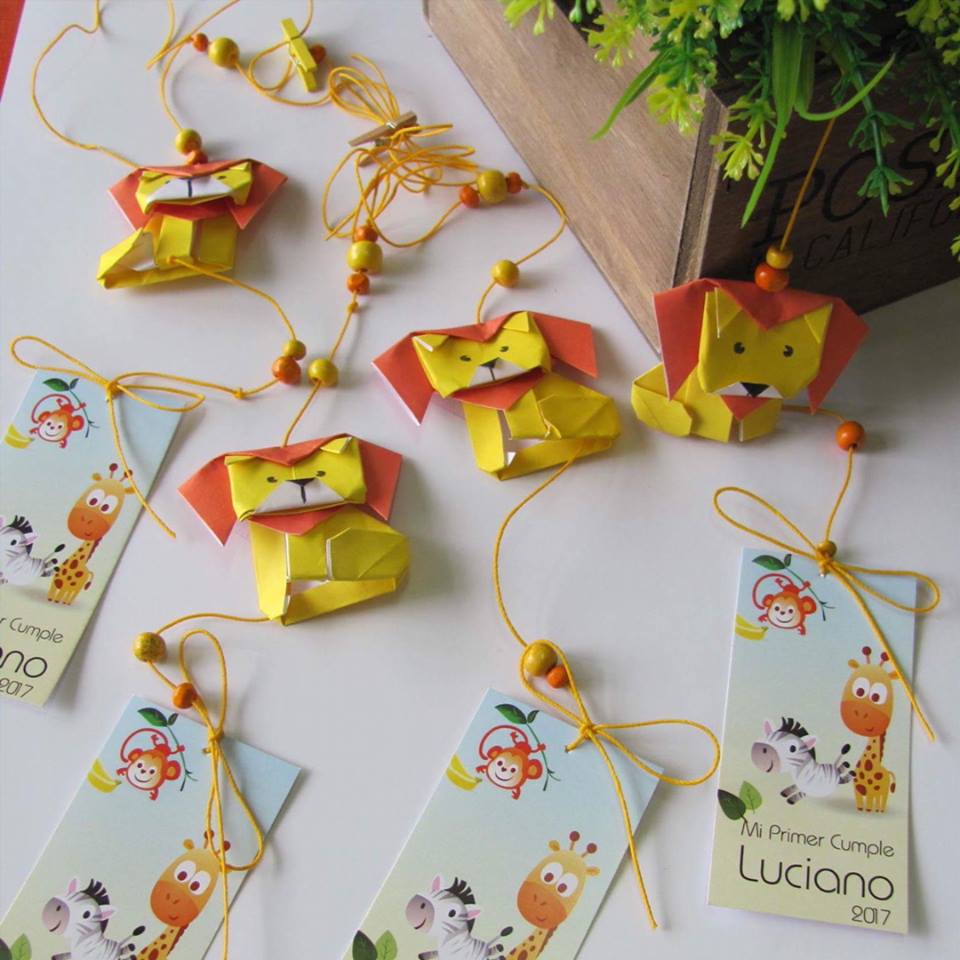 Taller Online Animales D La Selvasouvenirs Origami - malula
