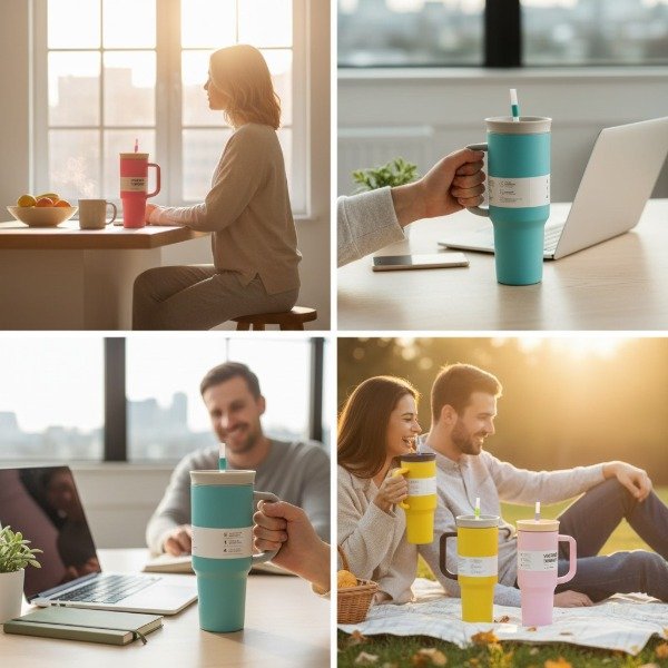 Producto - TUMBLER QUENCHER ACABDO MATE ACERO INOX TERMICO 1.2 LTS - 1