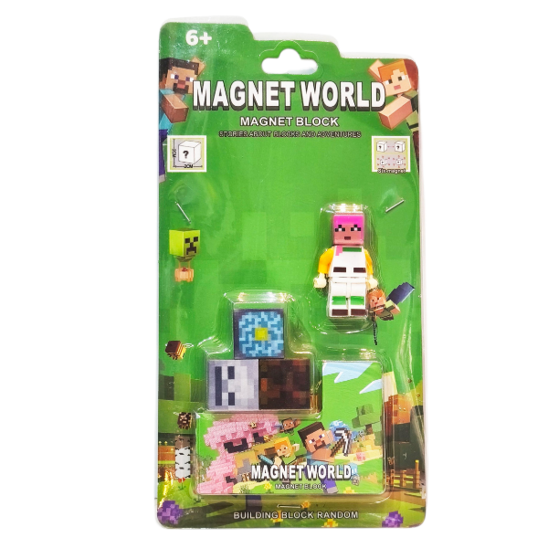 Producto - Simil LEGO Minecraft bloques magneticos