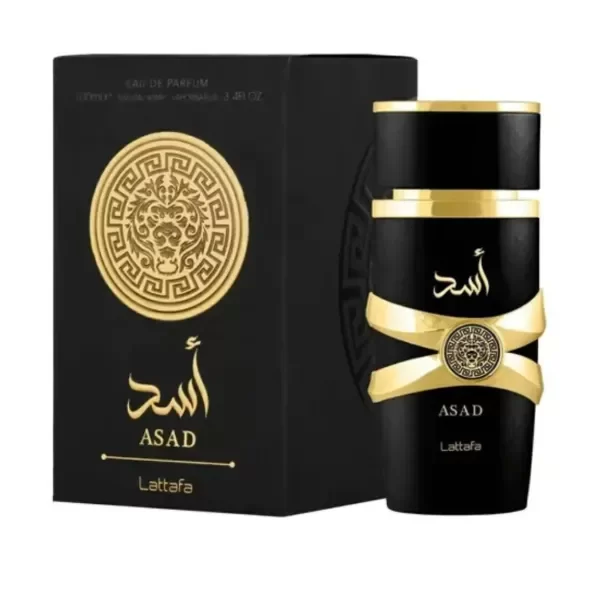 Producto - Lattafa asad eau de parfum masculino 100ml.
