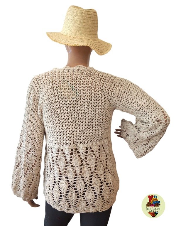 Producto - Campera clásica natural - 5