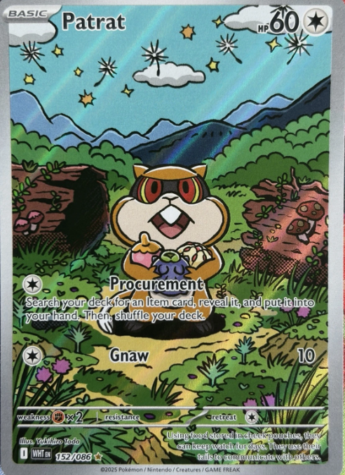 Producto - Patrat - 152/086 - White Flare - Holo