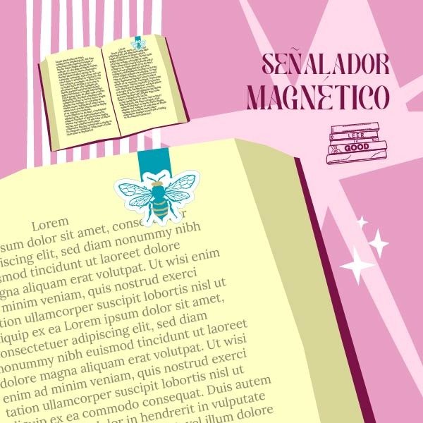 Producto - Señalador Magnético - El vizconde que me amo - Bridgerton