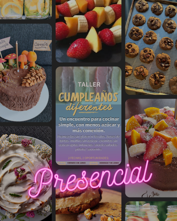 Producto - Taller de Cumpleaños diferentes (PRESENCIAL)