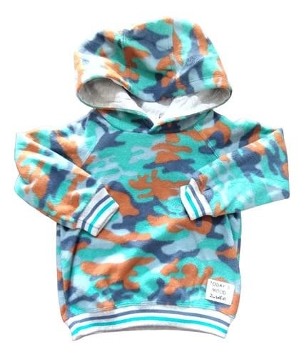 Producto - BUZO POLAR CON CAPUCHA camuflado