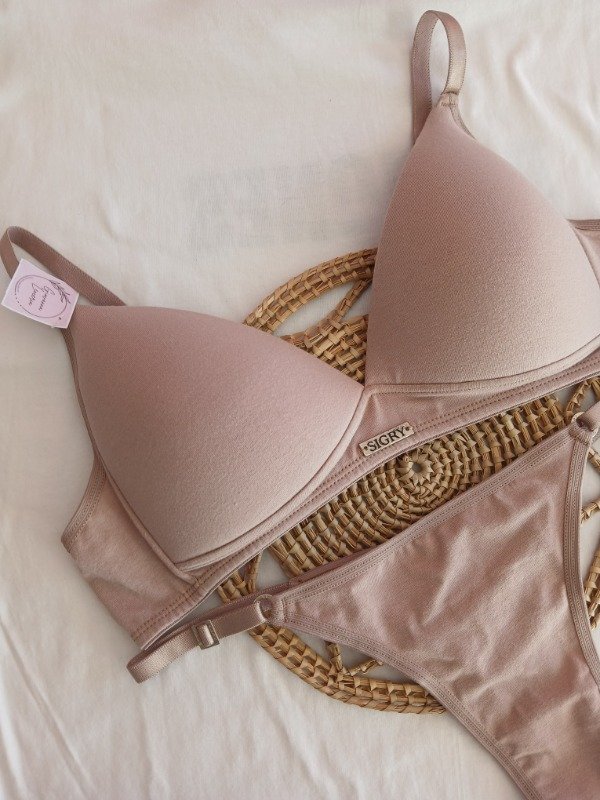 Producto - Triangulito soft algodón nougat T.95