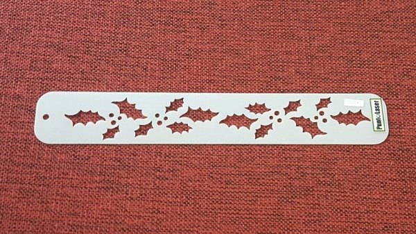 Producto - Stencil - 30 x 4,5 cm - Cod. muerdago