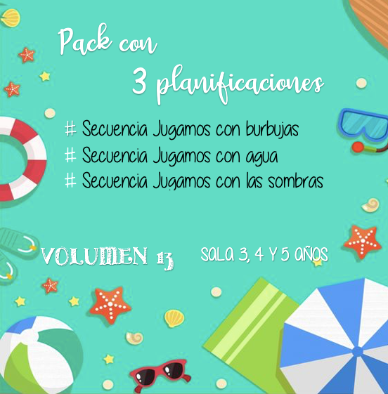 Producto - PACK VOL13 - Juegos con agua, con burbujas y con sombras