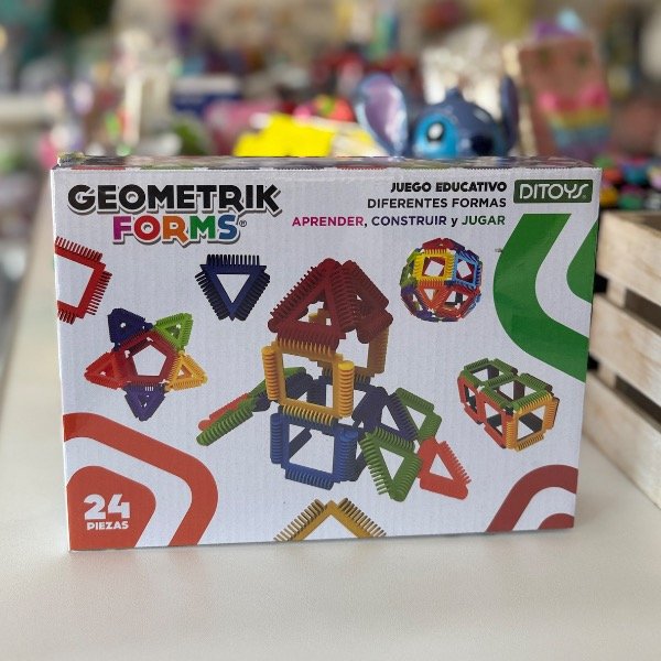 Producto - Geometrik form 24 piezas Ditoys 2744 7736