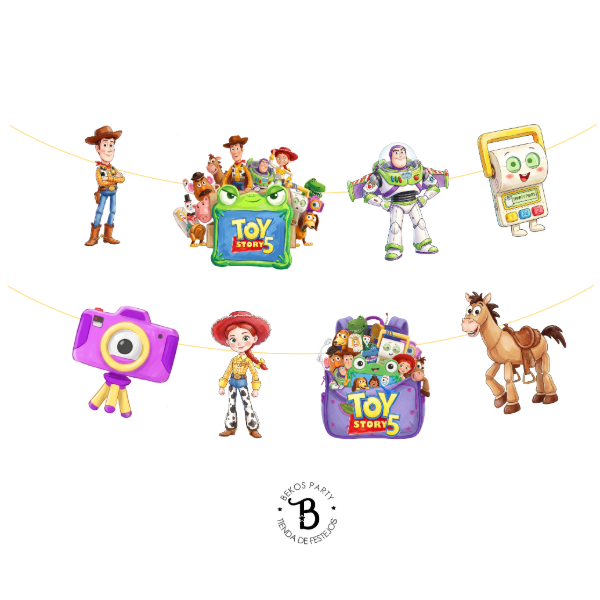 Producto - Guirnalda Toy Story 5