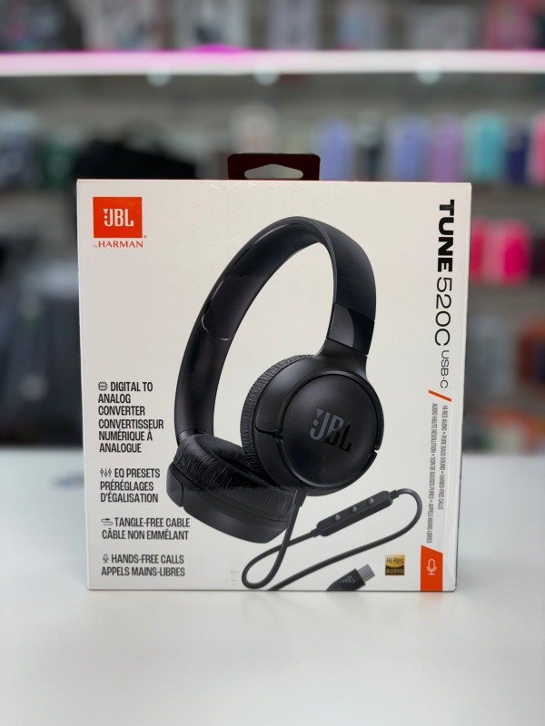 Producto - Auricular JBL Vincha c/cable Tune 520 C