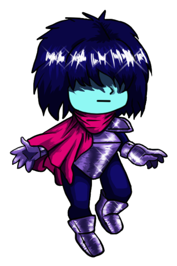 Producto - Sticker Kris - Deltarune
