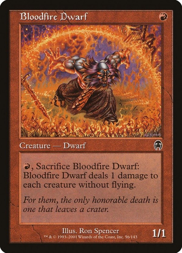 Producto - Bloodfire Dwarf #56 Apocalypse