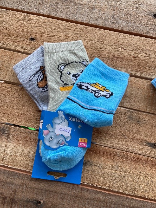 Producto - Pack x3 medias 3/4 niños - 1
