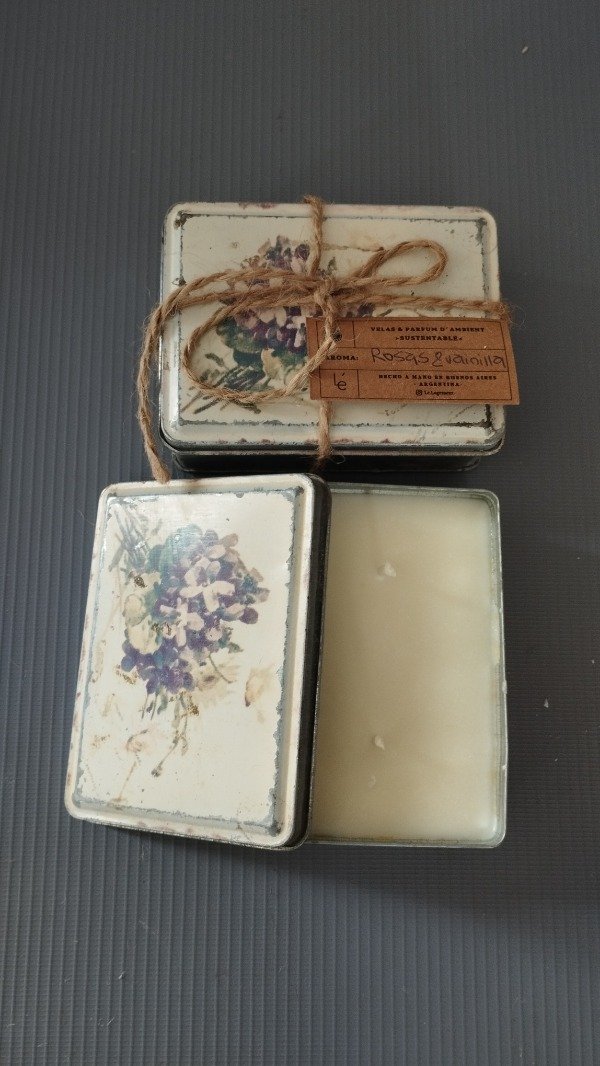 Producto - Vela lata vintage