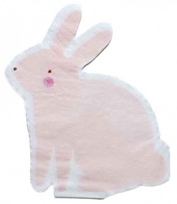 Producto - SERVILLETA FORMA CONEJO X 10
