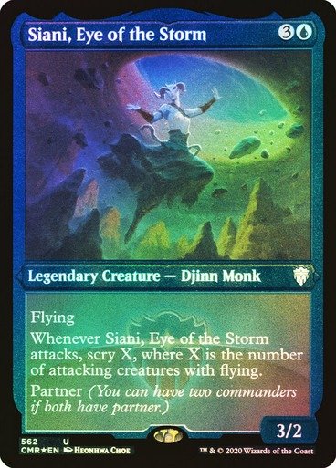 Producto - Siani, Eye of the Storm (Foil Etched)