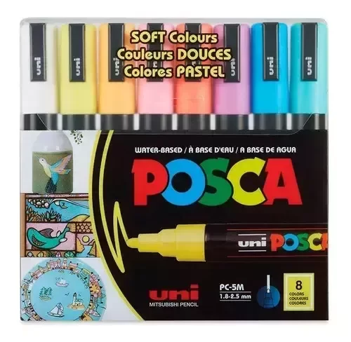 Producto - POSCA PASTEL X8 5M