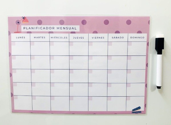 Producto - Planner Mensual Imantado Puntos