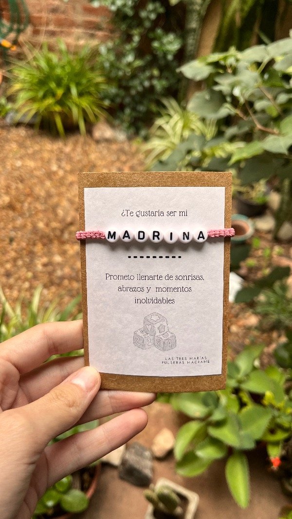 Producto - Pulsera Queres ser mi Madrina