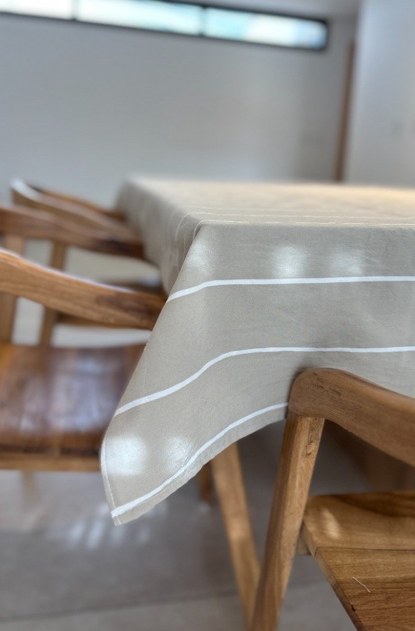 Producto - Mantel Rayas Blancas - 4
