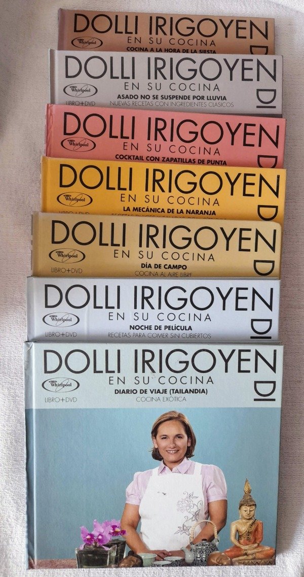 Producto - Dolli Irigoyen En Su Cocina - 7 Tomos + Dvd