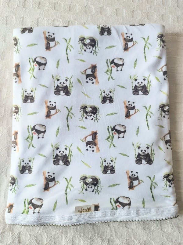 Producto - Manta doble Pandas