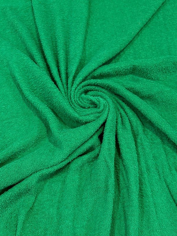 Producto - Tela de toalla verde