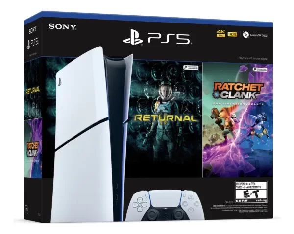 Producto - Consola PlayStation 5 Slim Digital + 2 Juegos de Regalo