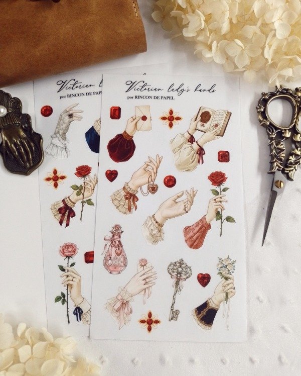 Producto - PLANCHAS - Victorian lady's hands