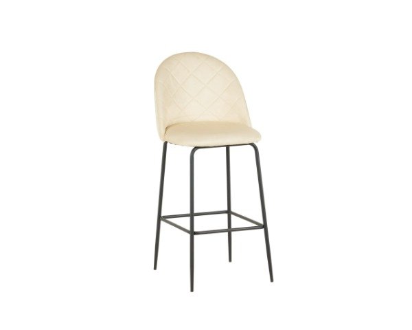 Producto - BANQUETA PRINCE BEIGE PATA NEGRA - 1
