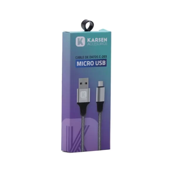 Producto - Cable karsen C-203 usb a micro usb
