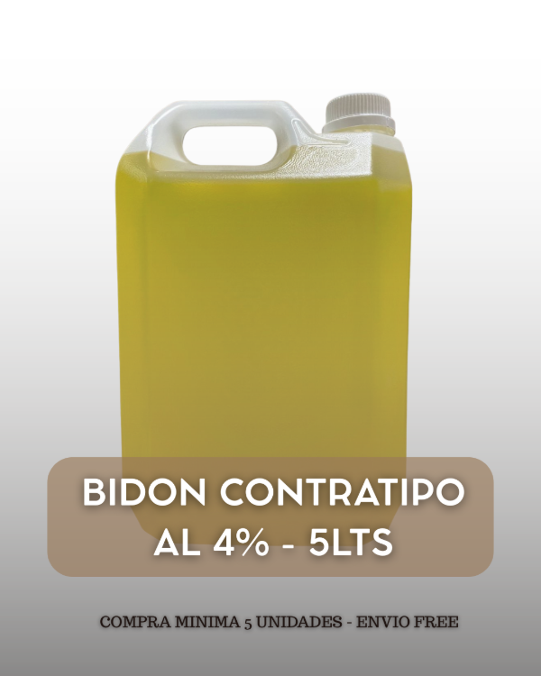 Producto - Bidón de Perfumina Contratipo 5L - Concentración al 4 por ciento