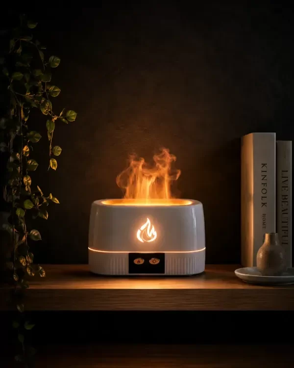 Producto - Difusor Humidificador Luz Llama - 2