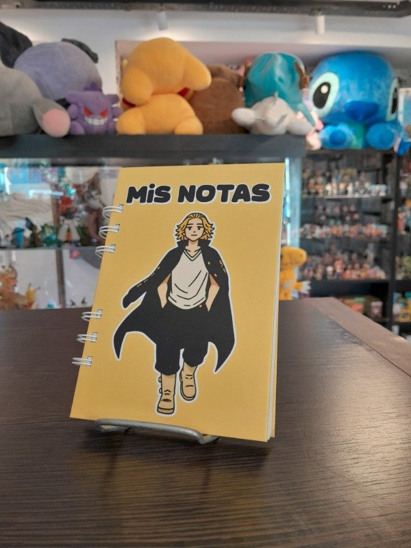 Producto - Anotador A6 con espiral -  Manjiro Sano