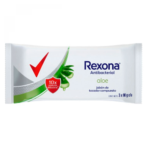 Producto - REXONA JB ANTIB ALOE 3unidX90g