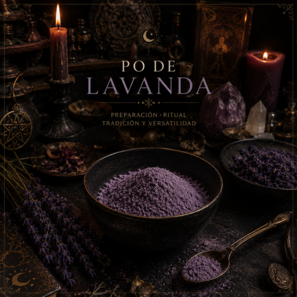 Producto - Po de lavanda - hierba en polvo