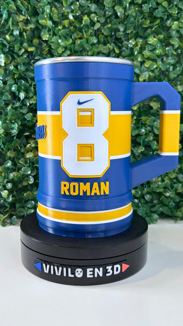 Producto - JARRA CHOPP BOCA JUNIORS 1997 - JUAN ROMAN RIQUELME 8 - 0