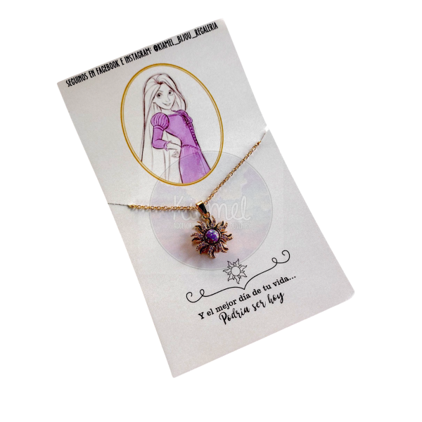 Producto - Cadenita de Rapunzel giratoria