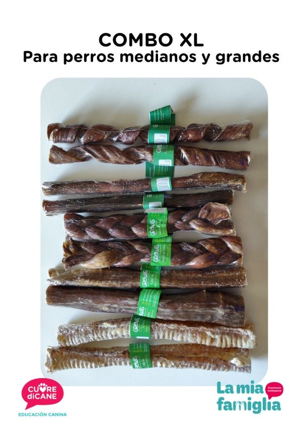 Producto - Combo masticables XL