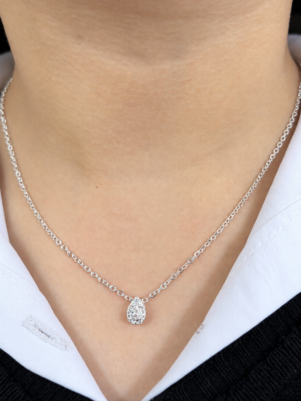 Producto - Cadena de acero con dije gota