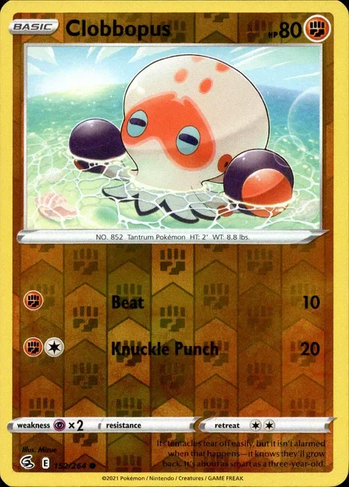 Producto - Clobbopus - 152/264 - Fusion Strike - Reverse Holo