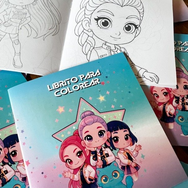 Producto - Librito para colorear personalizado - 4