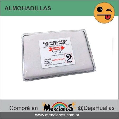 Producto - Almohadilla Nro 2 de 15x10cm, Ópalo