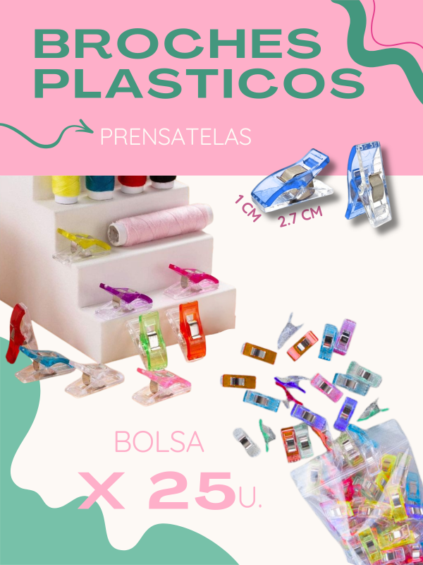 Producto - BROCHE PRENSATELA X 25