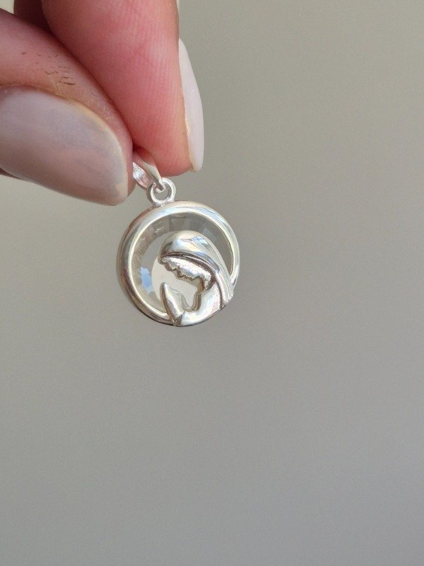 Producto - Dije virgen de plata