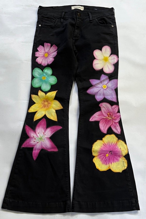 Pantalón Oxford flowers talle 42 — imagen 2